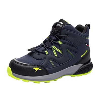 Image of KangaROOS Men&#039;s K HK Tour RTX Backpacking Boot, dk Navy/Lime, 6 UK