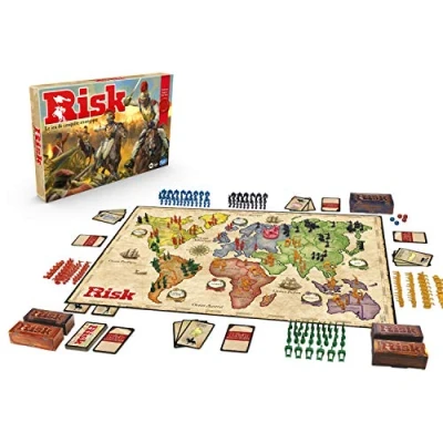 Image of Hasbro Gaming Dragon Risk Game, Compatible with Amazon Alexa Strategy Age 10+ Includes Special Token, Exclusive,E9402101