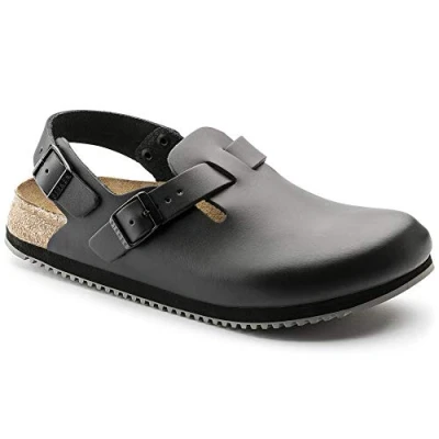 Image of Birkenstock Unisex Clog, Black, 7 UK