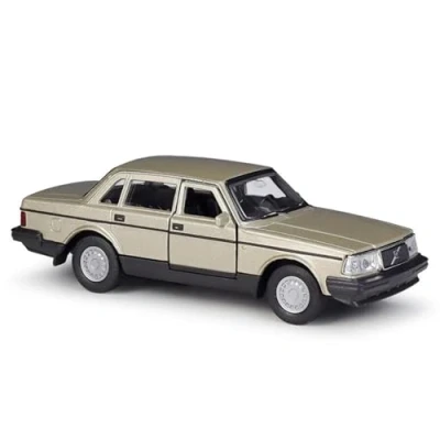 Image of LUgez Scale Diecast Car 1:36 For VOLVO 240 GL High Simulation Die cast Model Metal Finished Ornaments Collectible vehicle