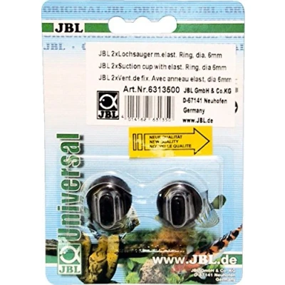 Image of JBL suction cup w.elast.ring, dia 6mm, 2 pcs, Rubber cups for objects 6 7 mm in diameter