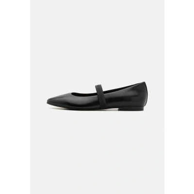 Image of MARCO TOZZI Women&#039;s Damen Ballerinas 2 22119 44 Ballet Flat, Black, 4 UK