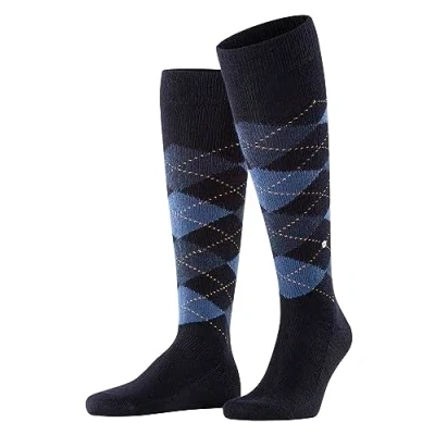 Image of Burlington Socken Preston Knee high socks, Men&#039;s, Size: 7.5 12, Dark navy