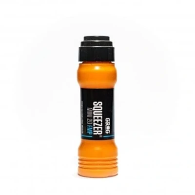 Image of Grog 20 Mini Squeezer 20mm Refillable Paint Marker Pen Supplied by Graff City (Sunray Yellow FMP 10)