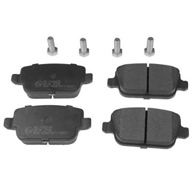 Image of 30671576, 30742490, 30794553 Brake pad set BLUE PRINT ADJ134219 Rear Axle with screw FORD: KUGA 1, MONDEO 4, S Max Mk1, VOLVO: S80 II
