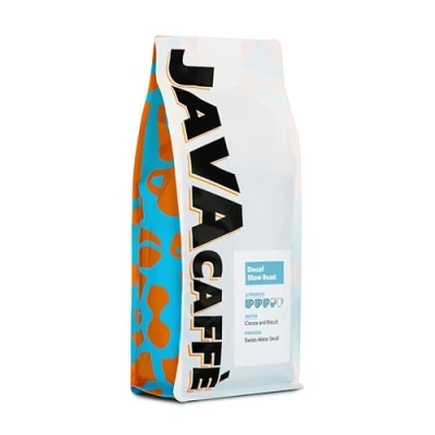 Image of Java Caffe Decaf Slow Roast Ground Coffee (1kg) Arabica Full Medium Artisan For Cafetieres &amp; Filter Machines