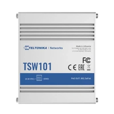 Image of Teltonika TSW101 Industrial GSwitch 4x PoE+ (60W)