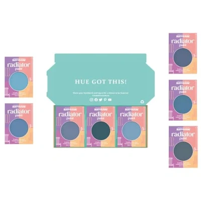Image of Rust Oleum Radiator Paint in Matt Finish Deep Blue Tester Box