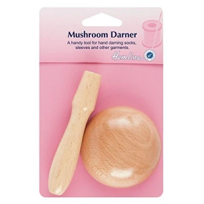 Image of Hemline H231 Traditional Plastic Mushroom Darner For Darning Socks