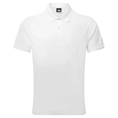 Image of Gill Men&#039;s Classic Cotton Pique Polo Shirt White, XL