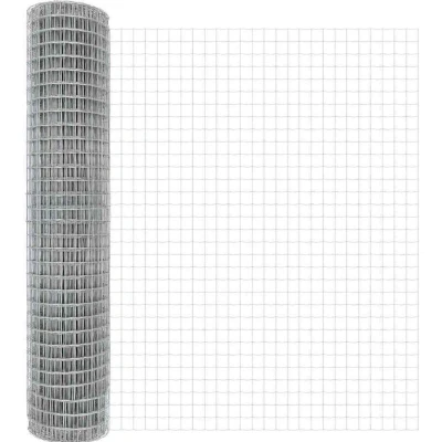 Image of vidaXL Euro Fence 1.5x10 m Galvanised Steel
