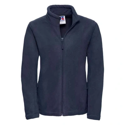 Image of Russell Athletic Womens/Ladies Outdoor Fleece Jacket (French Navy) Size X Large