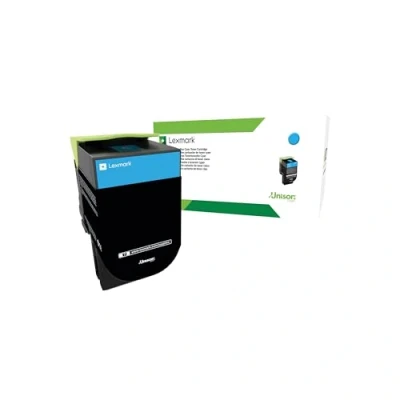 Image of Lexmark Cyan Return Programme 1K Toner Cartridge Standard yield