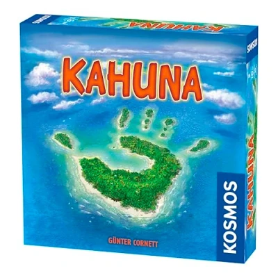 Image of Thames &amp; Kosmos Kahuna, Strategy Card Game, Family Games For Game Night, Competitive Adults and Kids, 2 Players, Age 10+, 7.9