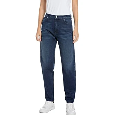 Image of REPLAY Women&#039;s WB471 Keida Jeans, Dark Blue 007, 28W / 30L