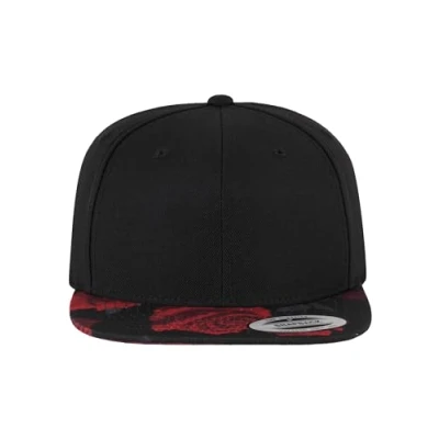 Image of Flexfit Cap, Size: One Size, Black/red