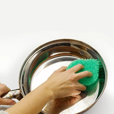 Image of JML Eggsterminator Chemical Free Sponge and Scourer for Tough Marks Stains
