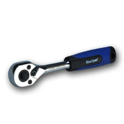 Image of Blue Spot Tools 1/4 inch Soft Grip Ratchet Handle, 02010