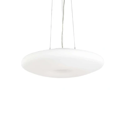 Image of Glory 5 Light Large Ceiling Pendant White, E27