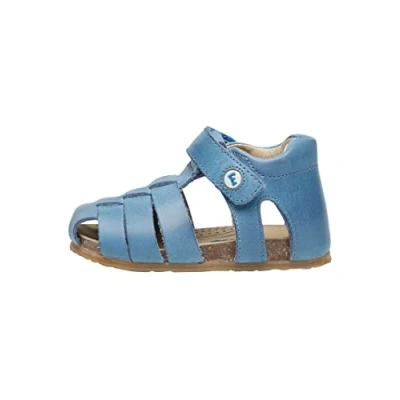 Image of Falcotto Baby Boys Alby Sandals, Light Blue, 7.5 UK Child