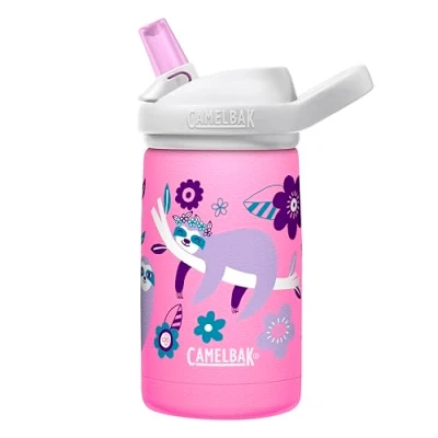 Image of Camelbak Eddy+ Kids Sst Vacuum Insulated 12Oz, Flowerchild Sloth