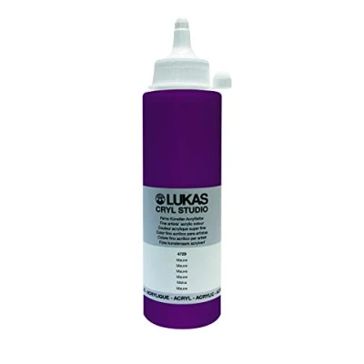 Image of LUKAS Cryl Studio 250ml Premium Quality Acrylic Paint, Mauve