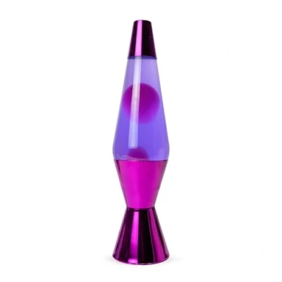 Image of RED5 Purple Molten Lava Lamp Energy Efficient Ecodesign Liquid Wax Mood Light