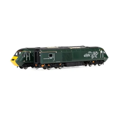 Image of Hornby TT:120 Gauge TT3023M GWR, Class 43 HST Train Pack Era 11 Loco Diesel for Model Railway Sets