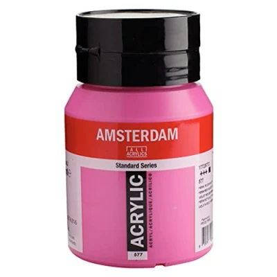 Image of Amsterdam Standard Series Acrylic Jar 500 ml Permanent Red Violet Light 577 (17725772)