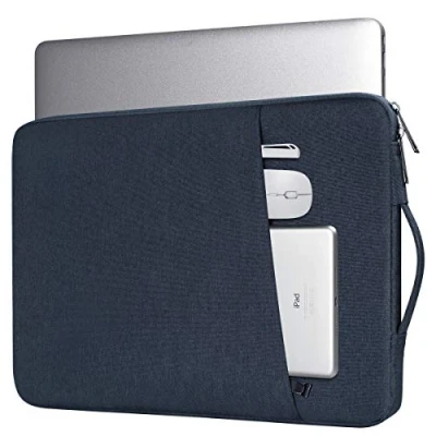 Image of 13.3 Inch Laptop Case Sleeve for Dell XPS 13 9310 9300 7390/ Latitude 7390, Lenovo Chromebook Flex 5, Acer Spin HP Spectre x360/HP Pavilion 13/HP Envy 13, Asus ZenBook Notebook Carrying Bag(Blue)