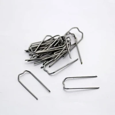 Image of Floralcraft 100pcs German Mossing Pins, 3cm U Pin Pegs for Craft Wreaths Floristy Airplants Funeral Tributes Floral Arrangements