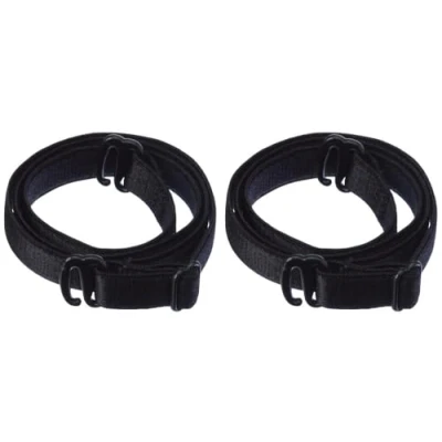 Image of Prym Bra Straps, Black, 10 mm, Schwarz, 2 Stück