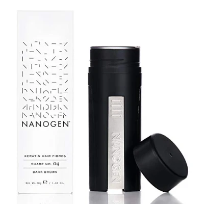 Image of Nanogen Hair Fibres, 30 g, Dark Brown