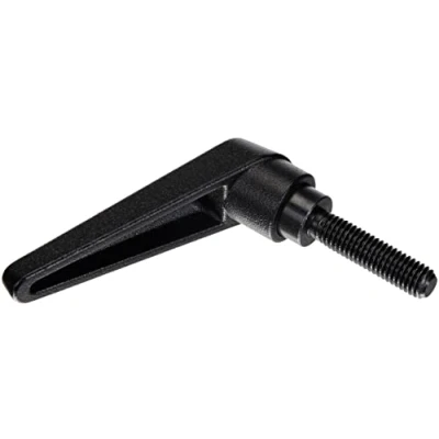 Image of HALDER 24400.0364 Adjustable Clamping levers, Black, d1=18 mm / d2=M8 l1=32