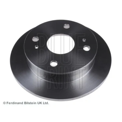 Image of 4243112070 Brake disc BLUE PRINT ADT343150 Rear Axle 231mm 10mm 4 Hole 114mm solid Coated