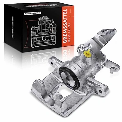 Image of Frankberg Brake Caliper Rear Left Compatible with Interstar 1.9L 3.0L 2002 2010 Movano 1998 Master II 2019 Replace# 7701206754