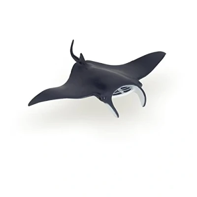 Image of Papo Figurine, 56006 Manta Ray Marine Life, Multicolour, 24L x 8W 31H millimetres