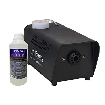 Image of Party 400w Smoke Machine Fog Effect inc Wired Remote Disco Halloween Fluid