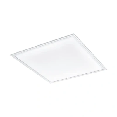 Image of Eglo LED ceiling light panel Salobrena M with motion and daylight sensor, flush Mount lamp made of white aluminium plastic, kitchen lighting, neutral white, 24 x