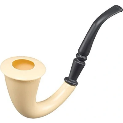 Image of Adult Men 20s Fancy Party Prop Accessory Detective Sherlock Holmes Style Pipe Uk