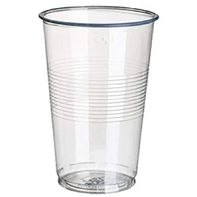 Image of Papstar 16130, PP drinking cup 0.3 l ø7.8 x 11.3 cm Pack of 100 Transparent