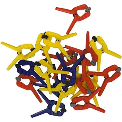 Image of Connex COXT864425 Spring Clamps, Multi Colour, 20 pieces, size: 25 mm