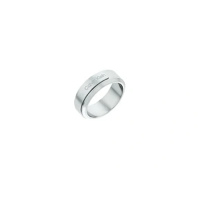 Image of Calvin Klein Men&#039;s ICONIC ID Collection Ring 35000190F