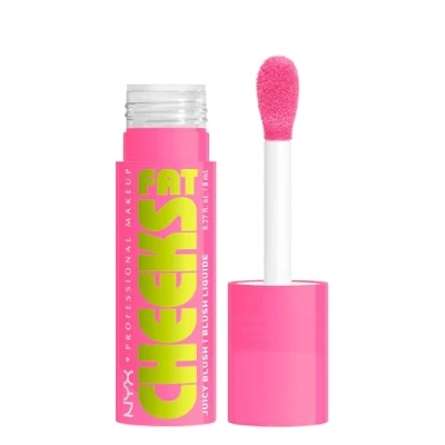 Image of NYX Professional Makeup Fat Cheeks Juicy Blush, Liquid Up to 12H Wear, Hydrating &amp; Buildable, Dewy Finish, Shade: Dragon Fruit Drip, 8ml