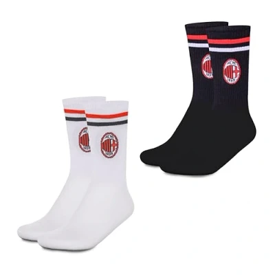 Image of hermet Calze Milan Socks Set, White/Black, 39 42