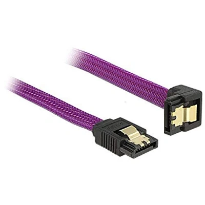 Image of DeLOCK 83695 SATA Cable, Purple