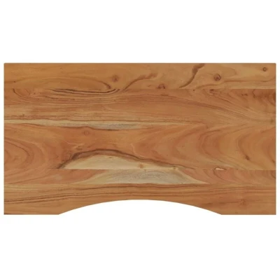 Image of vidaXL Desk Top 90x50x2.5 cm Rectangular Solid Wood Acacia