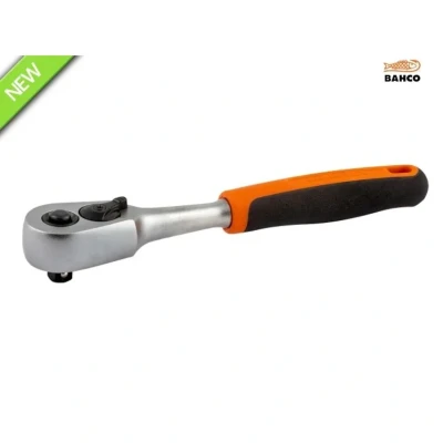 Image of Bahco 1/4&quot; Drive Quick Release Reversible Ratchet