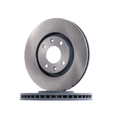 Image of 04249J6, 1686717080 Brake disc FEBI BILSTEIN 21121 Front Axle 283mm 26mm 4 Hole 108mm internally vented Coated PEUGEOT: 207 CC, Partner II Tepee