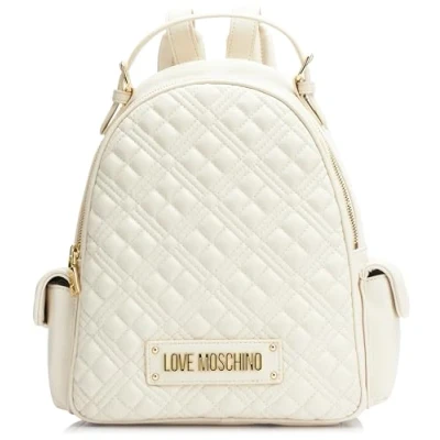 Image of Love Moschino Women&#039;s jc4015pp1i Backpack, White, 25X30X15